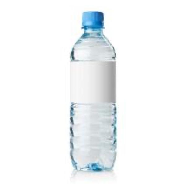 Plastic water bottle