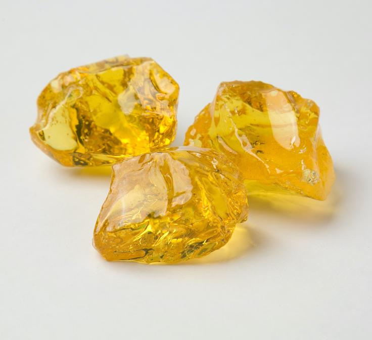 Yellow crystal